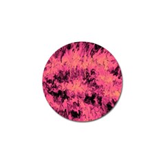 Pink Abstract Golf Ball Marker (10 Pack) by Dazzleway