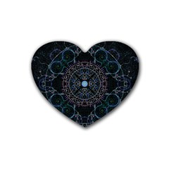 Mandala - 0007 - Complications Heart Coaster (4 Pack) 