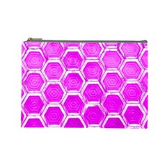 Hexagon Windows Cosmetic Bag (large) by essentialimage