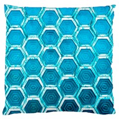Hexagon Windows Large Cushion Case (one Side) by essentialimage