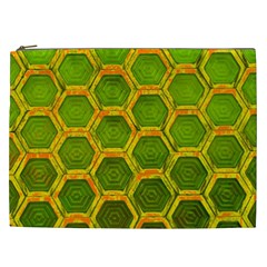 Hexagon Windows Cosmetic Bag (xxl) by essentialimage