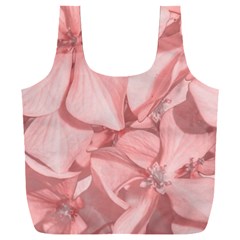 Coral Colored Hortensias Floral Photo Full Print Recycle Bag (xxxl) by dflcprintsclothing