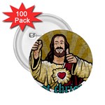 Buddy Christ 2.25  Buttons (100 pack) 