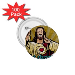 Buddy Christ 1 75  Buttons (100 Pack)  by Valentinaart