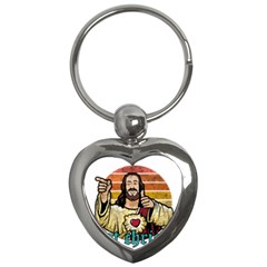 Got Christ? Key Chain (heart) by Valentinaart