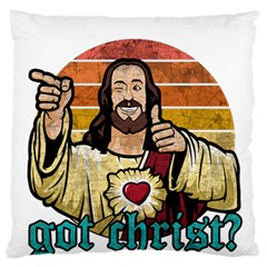 Got Christ? Standard Flano Cushion Case (one Side) by Valentinaart