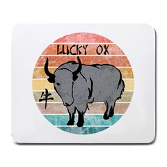 Chinese New Year ¨c Year Of The Ox Large Mousepads by Valentinaart