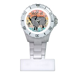 Chinese New Year ¨c Year Of The Ox Plastic Nurses Watch by Valentinaart