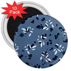 Abstract Fashion Style  3  Magnets (10 Pack)  by Sobalvarro