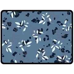 Abstract Fashion Style  Double Sided Fleece Blanket (large)  by Sobalvarro