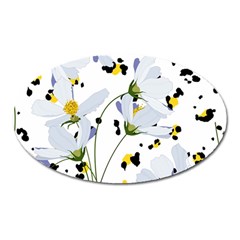 Tree Poppies  Oval Magnet by Sobalvarro