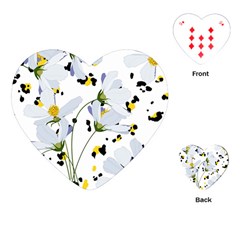 Tree Poppies  Playing Cards Single Design (heart) by Sobalvarro