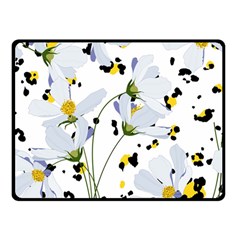 Tree Poppies  Double Sided Fleece Blanket (small)  by Sobalvarro