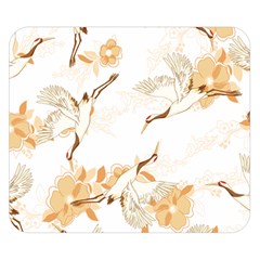 Birds And Flowers  Double Sided Flano Blanket (small)  by Sobalvarro