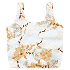 Birds And Flowers  Full Print Recycle Bag (xxl) by Sobalvarro