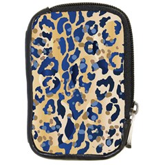Leopard Skin  Compact Camera Leather Case by Sobalvarro