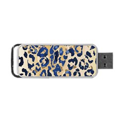 Leopard Skin  Portable Usb Flash (two Sides) by Sobalvarro