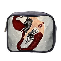 Bama Mermaid Mini Toiletries Bag (two Sides) by CKArtCreations