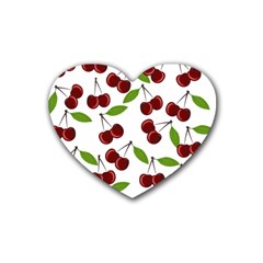 Fruit Life Heart Coaster (4 Pack)  by Valentinaart