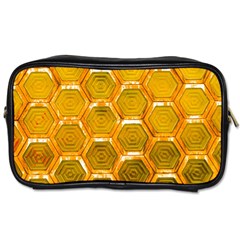 Hexagon Windows Toiletries Bag (one Side) by essentialimage