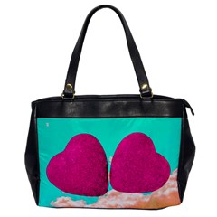 Two Hearts Oversize Office Handbag by essentialimage