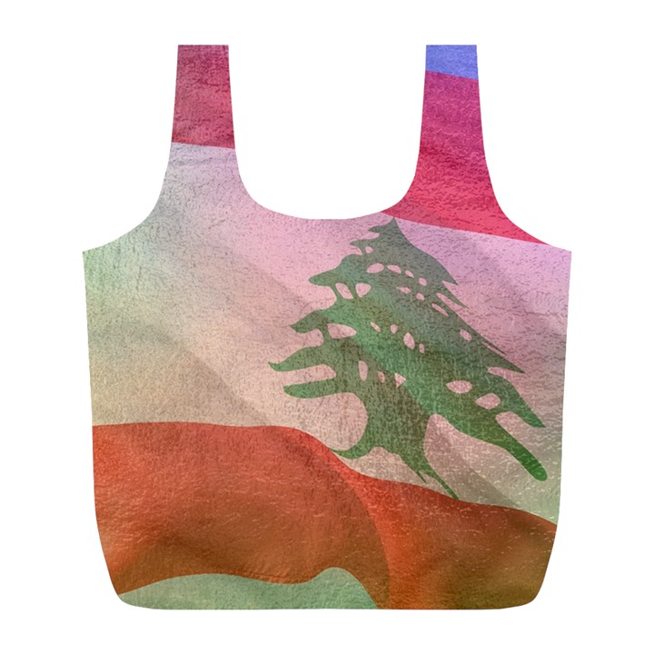 Lebanon Full Print Recycle Bag (L)