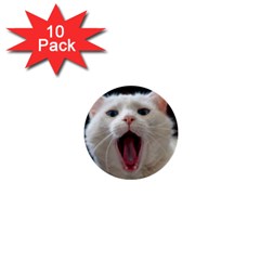 Wow Kitty Cat From Fonebook 1  Mini Buttons (10 Pack)  by 2853937