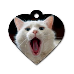 Wow Kitty Cat From Fonebook Dog Tag Heart (two Sides) by 2853937