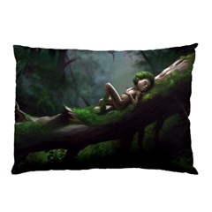 Wooden Child Resting On A Tree From Fonebook Pillow Case by 2853937