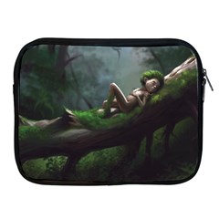 Wooden Child Resting On A Tree From Fonebook Apple Ipad 2/3/4 Zipper Cases by 2853937