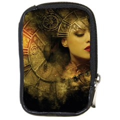 Surreal Steampunk Queen From Fonebook Compact Camera Leather Case by 2853937
