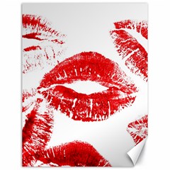Red Lipsticks Lips Make Up Makeup Canvas 18  X 24 