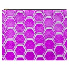 Hexagon Windows Cosmetic Bag (xxxl) by essentialimage