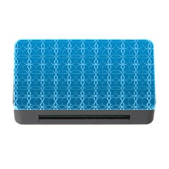 Background Texture Pattern Blue Memory Card Reader With Cf
