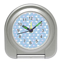 Pattern 3d Travel Alarm Clock