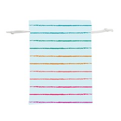 Crayon Background School Paper Lightweight Drawstring Pouch (s)