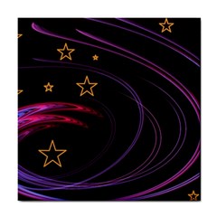 Background Abstract Star Tile Coaster