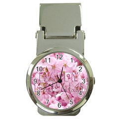 Cherry Blossom Photography Happy Hanami Sakura Matsuri Money Clip Watches by yoursparklingshop