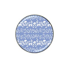 Blue White Ornament Hat Clip Ball Marker (4 Pack) by Eskimos