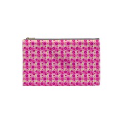 Heart Pink Cosmetic Bag (small)
