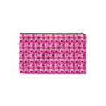 Heart Pink Cosmetic Bag (Small) Back