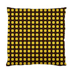 Yellow Pattern Green Standard Cushion Case (two Sides)