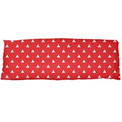 Safi Design Red Simple Pattern 13 Body Pillow Case Dakimakura (two Sides) by SpangleCustomWear