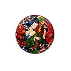 Geisha Hat Clip Ball Marker (4 Pack) by UniqueandCustomGifts