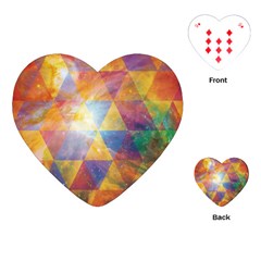 Space Design Playing Cards Single Design (heart) by ExtraGoodSauce