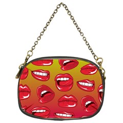 Hot Lips Chain Purse (one Side) by ExtraGoodSauce