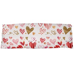 Beautiful Hearts Pattern Cute Cakes Valentine Body Pillow Case (dakimakura) by designsbymallika