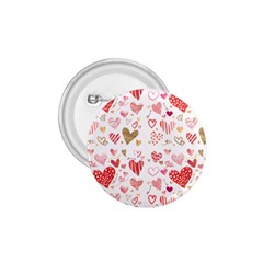 Beautiful Hearts Pattern 1 75  Buttons by designsbymallika