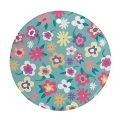 Floral Pattern Ornament (round) by ExtraGoodSauce