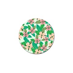 Floral Pattern Golf Ball Marker by ExtraGoodSauce